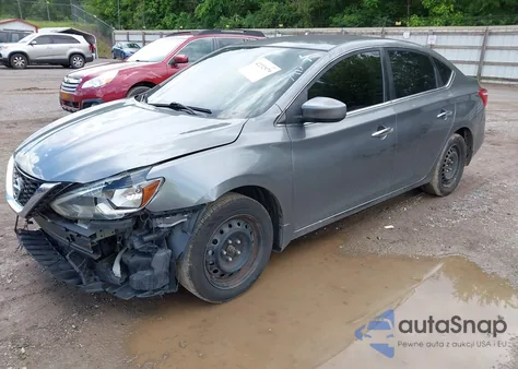 2017 Nissan Sentra S из США, поврежденный, VIN 3N1AB7AP0HY374194